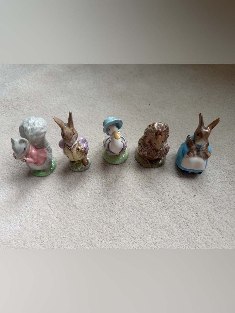 Vintage Beatrix Potter Ceramic Figurines - Picture 12 of 15